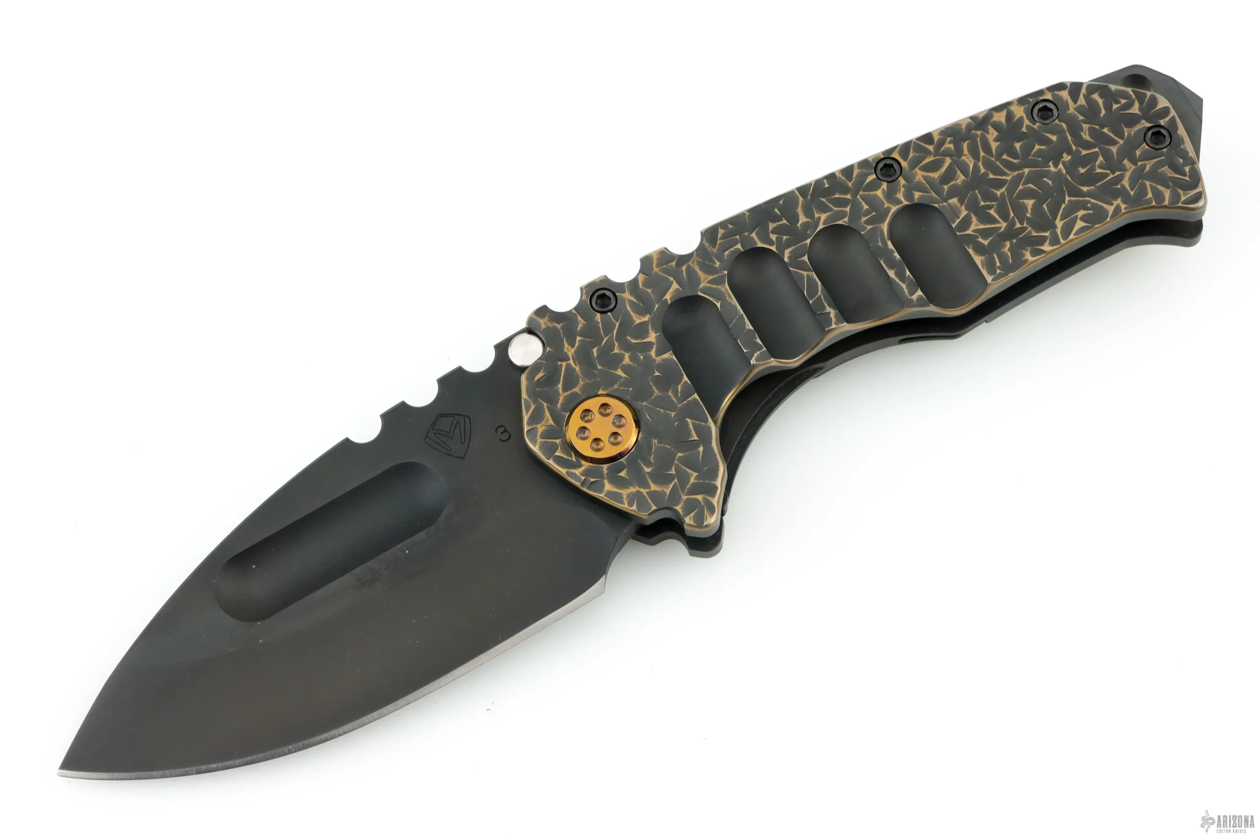 Praetorian Ti - PVD w/ Brsh/Brz "Hammered"