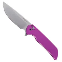 Pro-Tech Knives Mordax Folding Knife Purple Handle Stonewashed Magnacut Blade