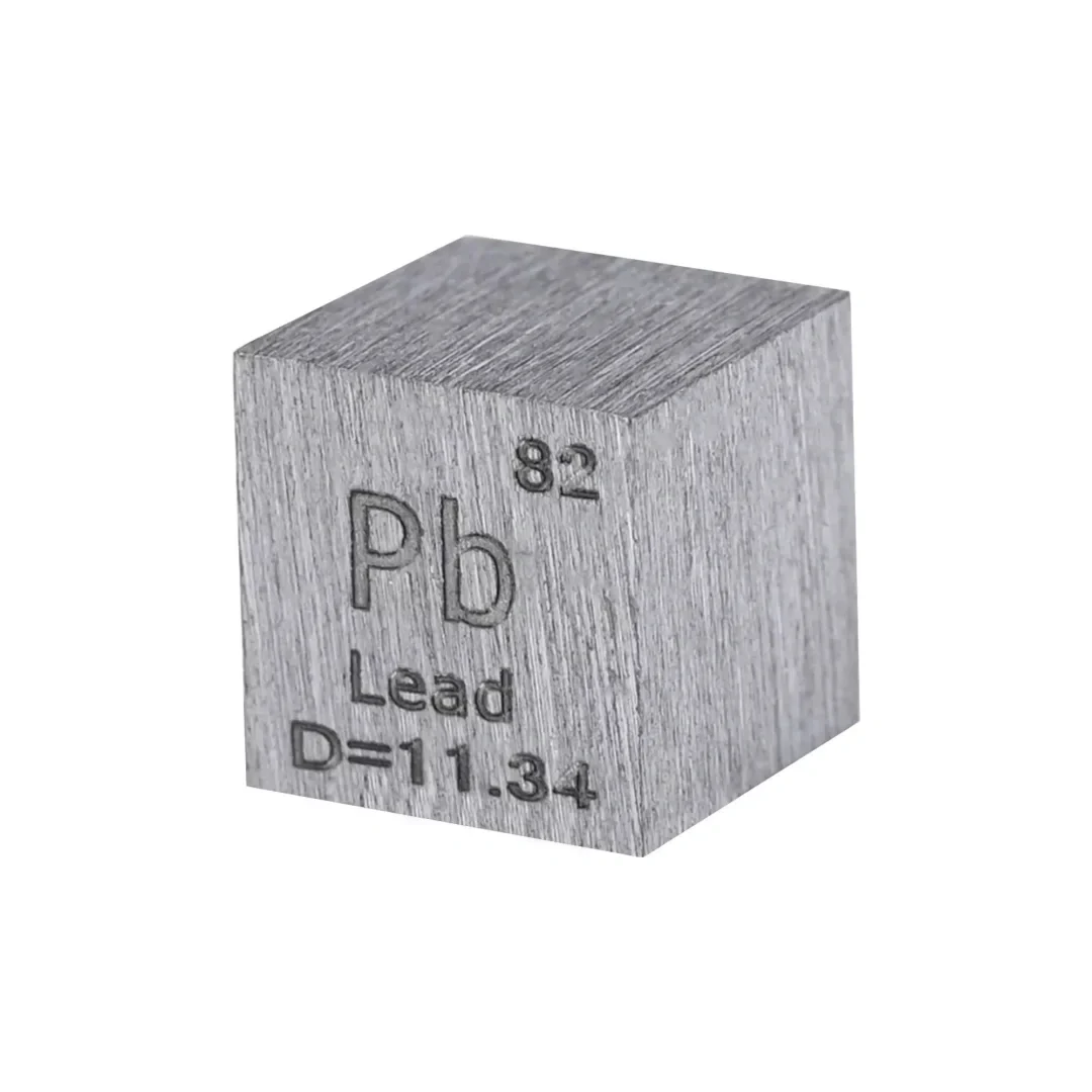 Pure Lead Cube