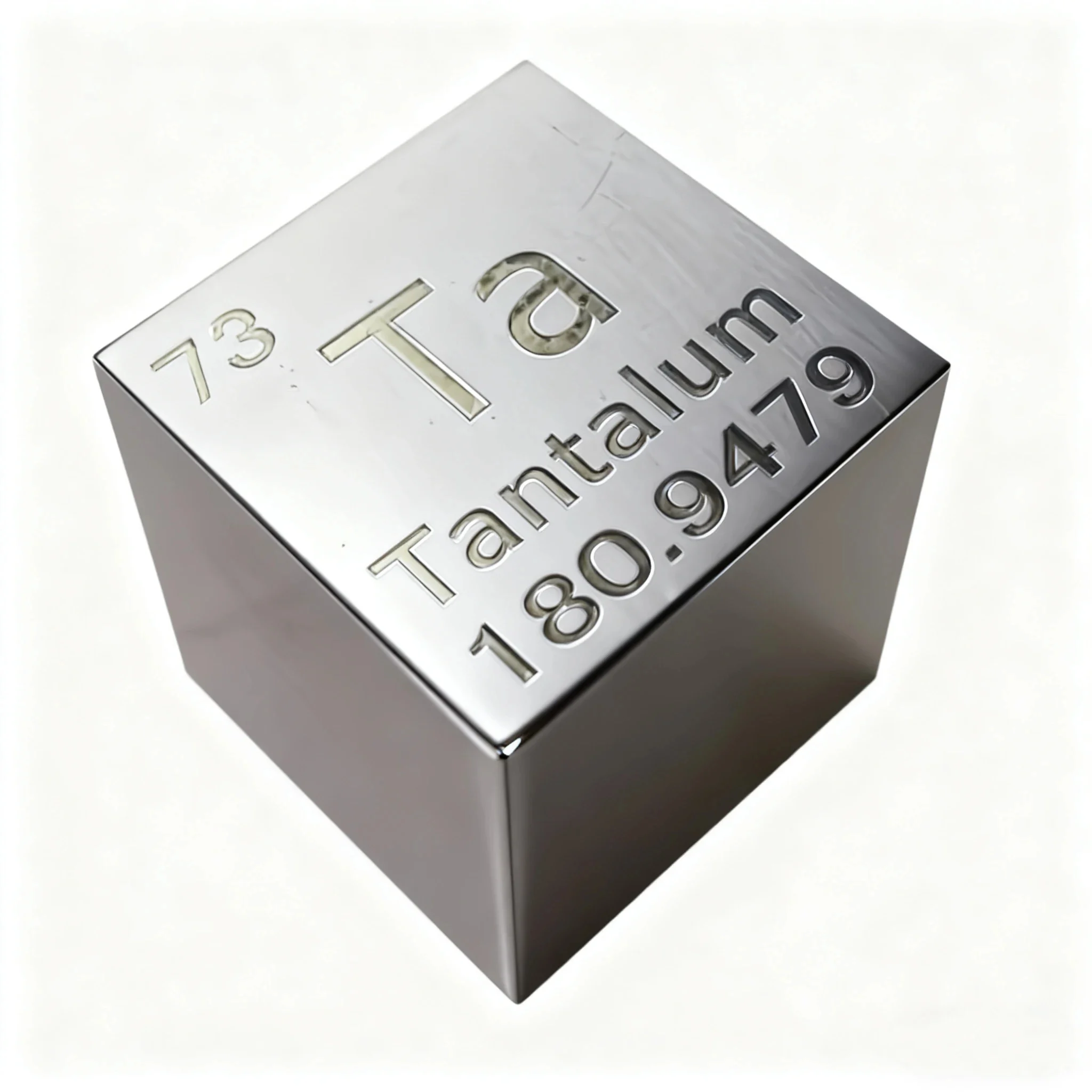 Pure Tantalum Metal Cube