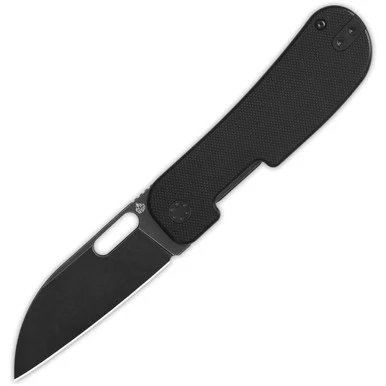 QSP Variant PE - 3" 14C28N, Black G10 Folding Knife QS154A