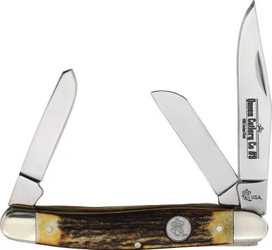 Queen Cutlery Stockman - Stag (2" 1095 CS) QGSH47