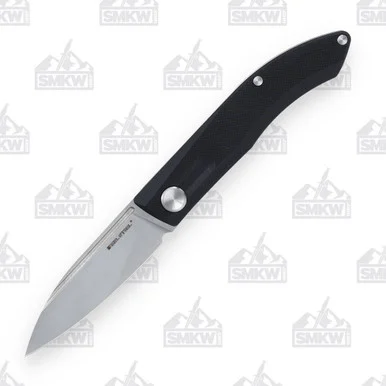 Real Steel Stella Folding Knife Black G-10 RS7051