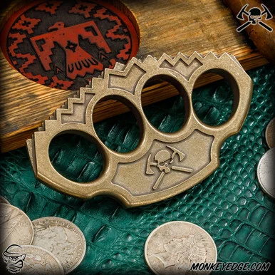 RMJ Tactical: Snuckles - Brass Patina