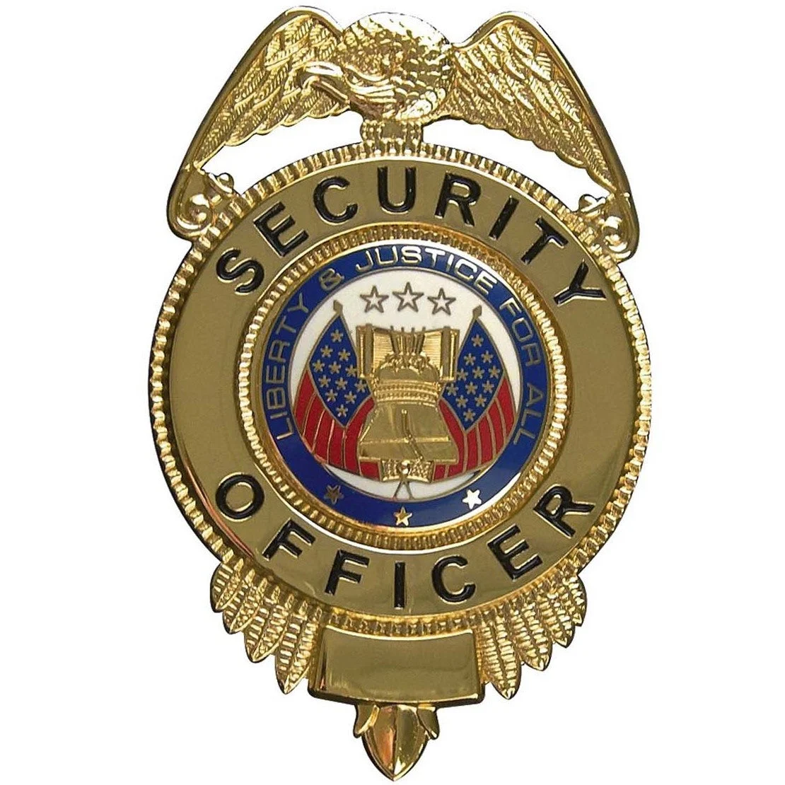 Rothco Security Officer Circle Badge w/ Pin Back