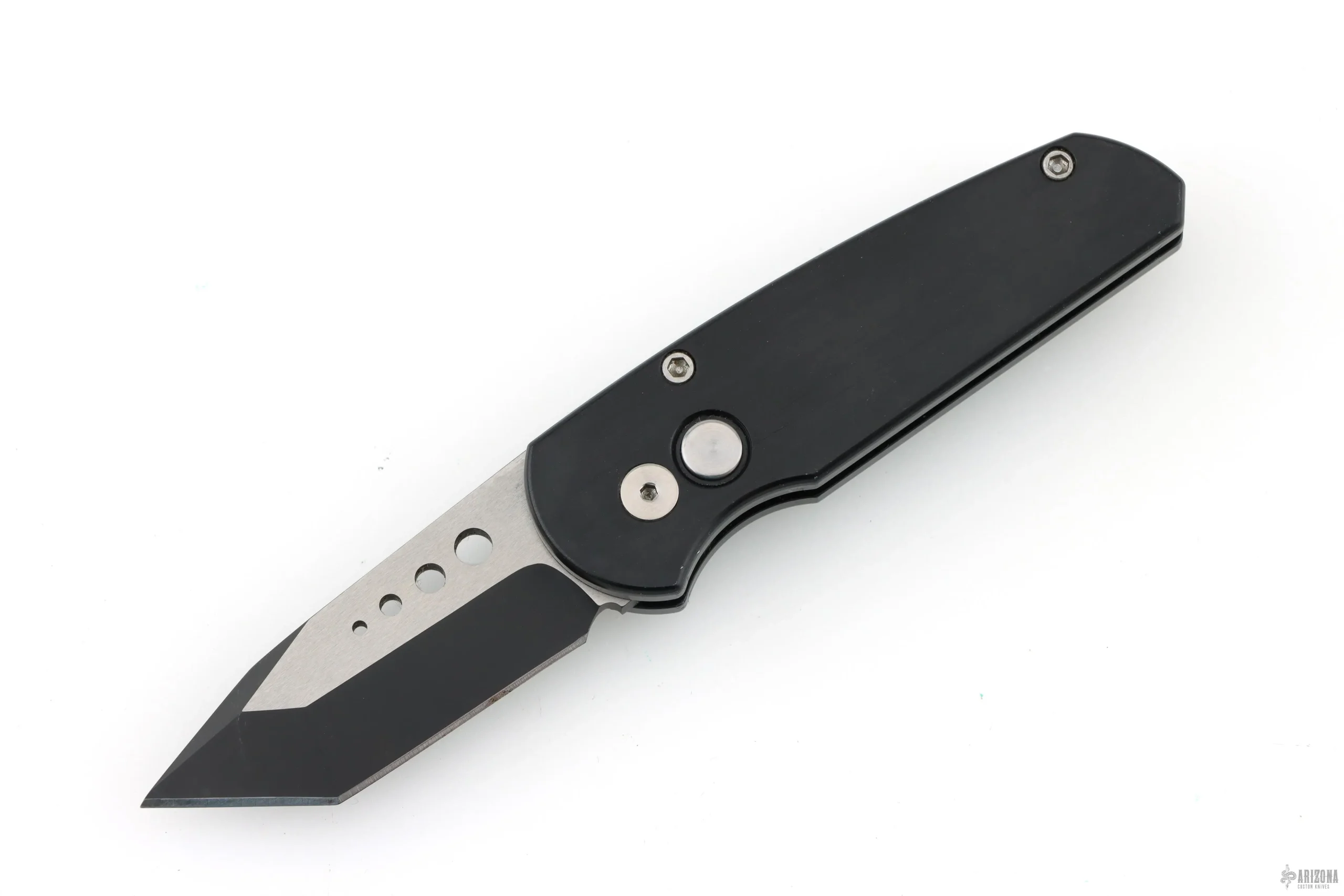 RUNT 3 R307 - Black Handle / 2-Tone Tanto Blade