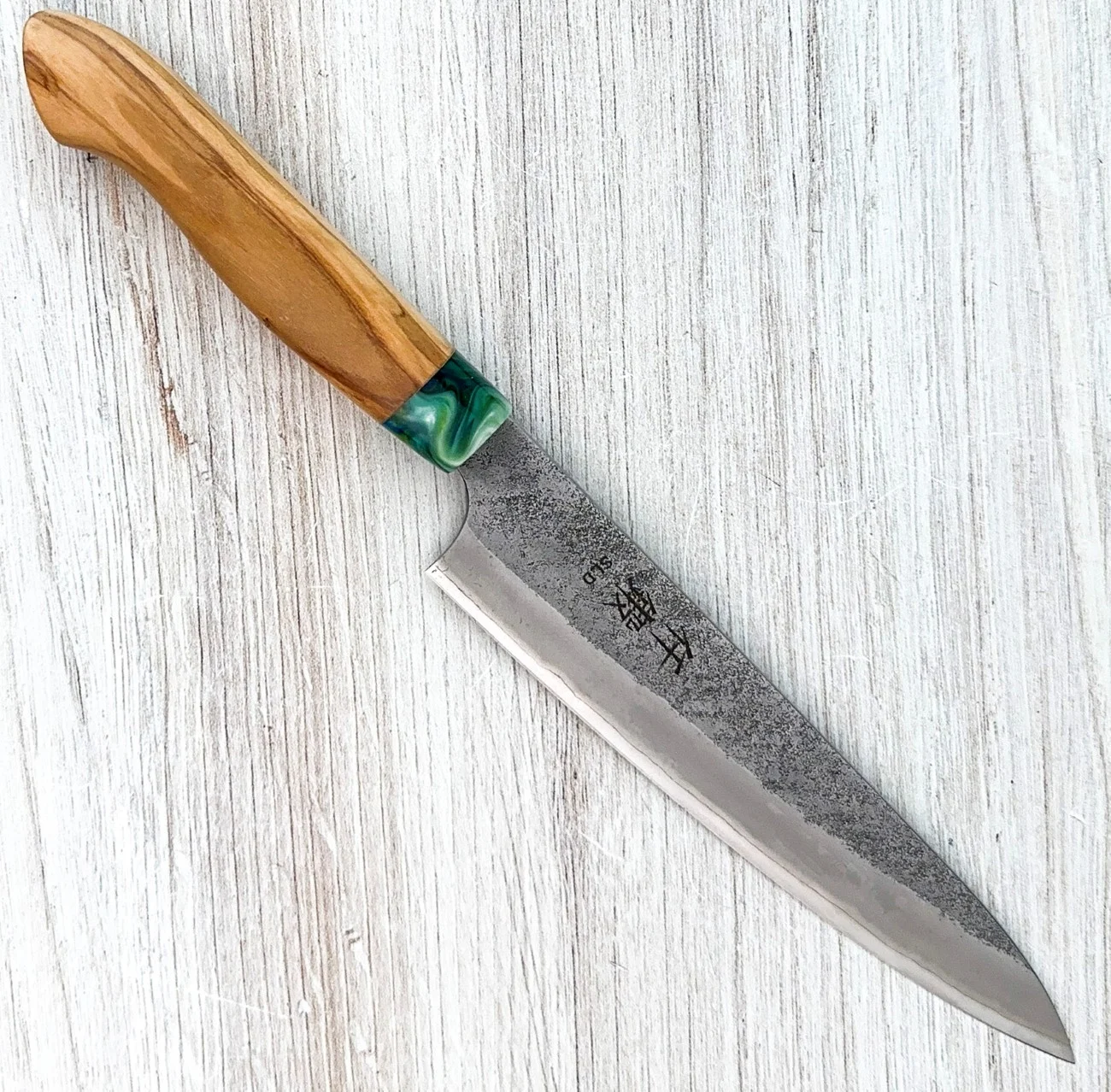 Sentan SLD Nashiji Petty 150mm Green