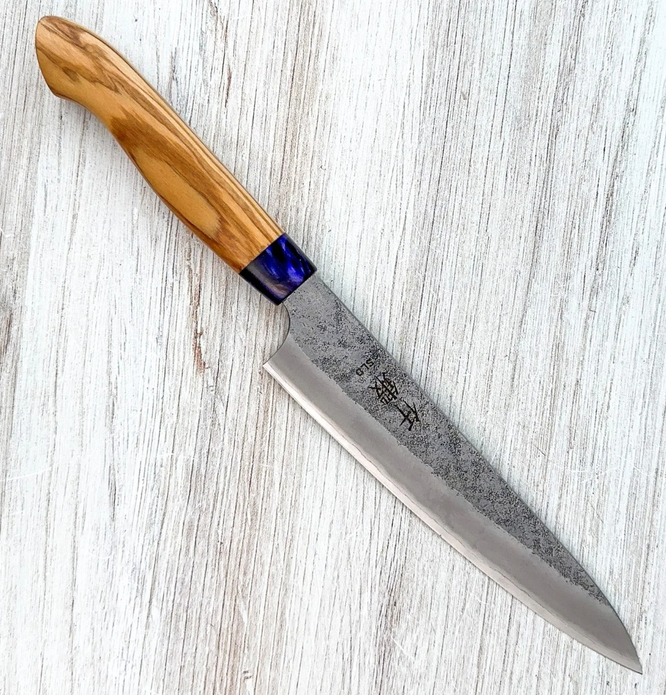 Sentan SLD Nashiji Petty 150mm Purple-Gold