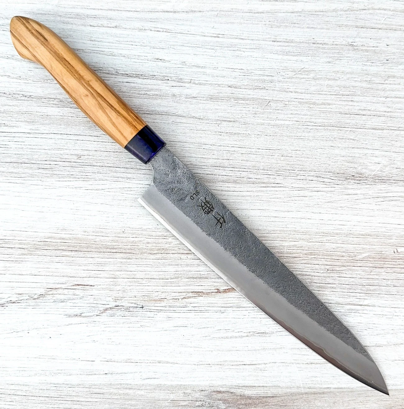 Sentan SLD Nashiji Petty 180mm Purple-Gold