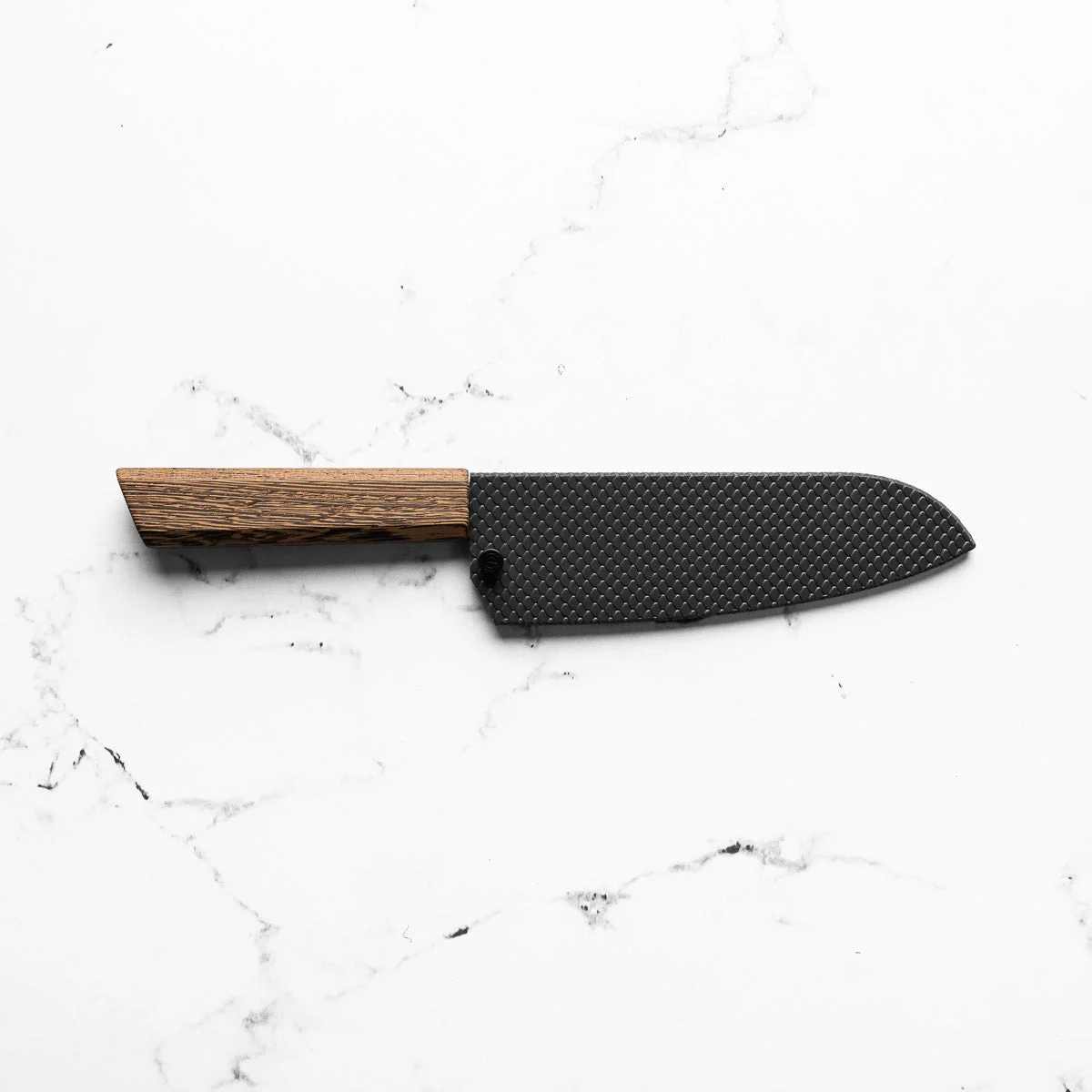 Senzo Retro Santoku 167mm - Fitted Saya - Scales