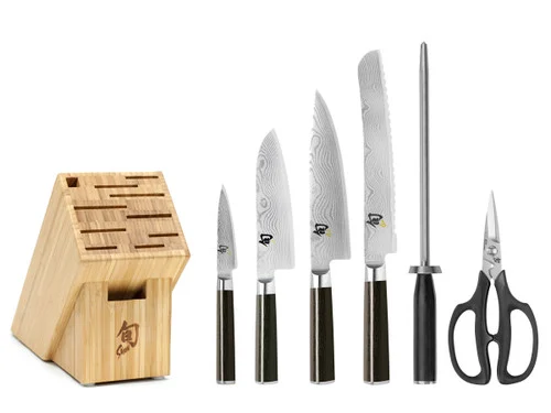 Shun Classic 7pc Knife Block Set - HOK Exclusive (DMS0700)