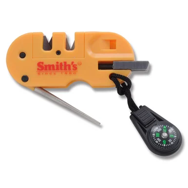 Smith's Pro Series Pocket Pal X2 Pull-Thru Sharpener and Survival Tool SA50364