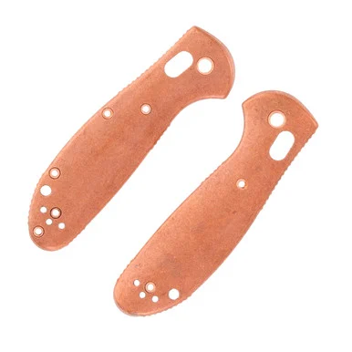 SMKW Custom Benchmade Mini Griptilian Copper Scales SKBF210697C