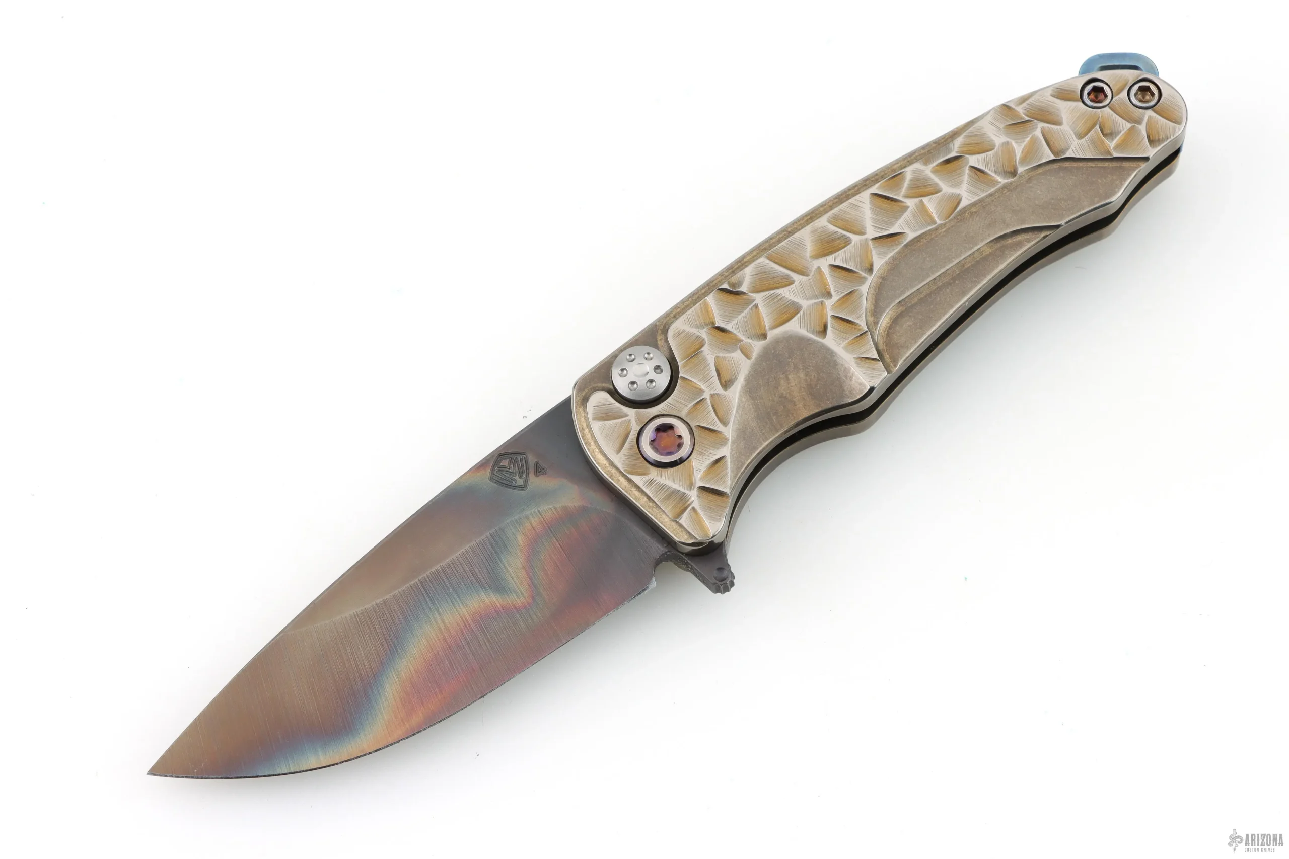 Smooth Criminal Flipper Ti - Vulcan Bronze Peaks-N-Valleys
