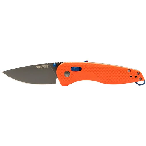 SOG Knives 11-41-10-41 Aegis AT MK3 Assisted Folder - Rescue Red + Indigo - 3.13" TiNi Finish D2 Blade - XR Lock GRN Handle