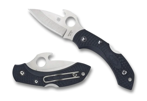 Spyderco C28PGYW2 Dragonfly 2 Emerson Opener - 2.28" VG-10 Blade - Dark Gray FRN Handle