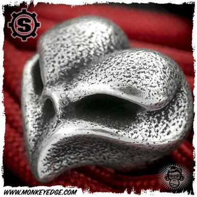 Starlingear Bead: Heartbreaker Textured - Silver