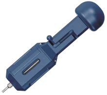Straight Line EDC Revolve 2.0 Bit Driver Blue Stonewash Titanium BodyRV2-BLSW