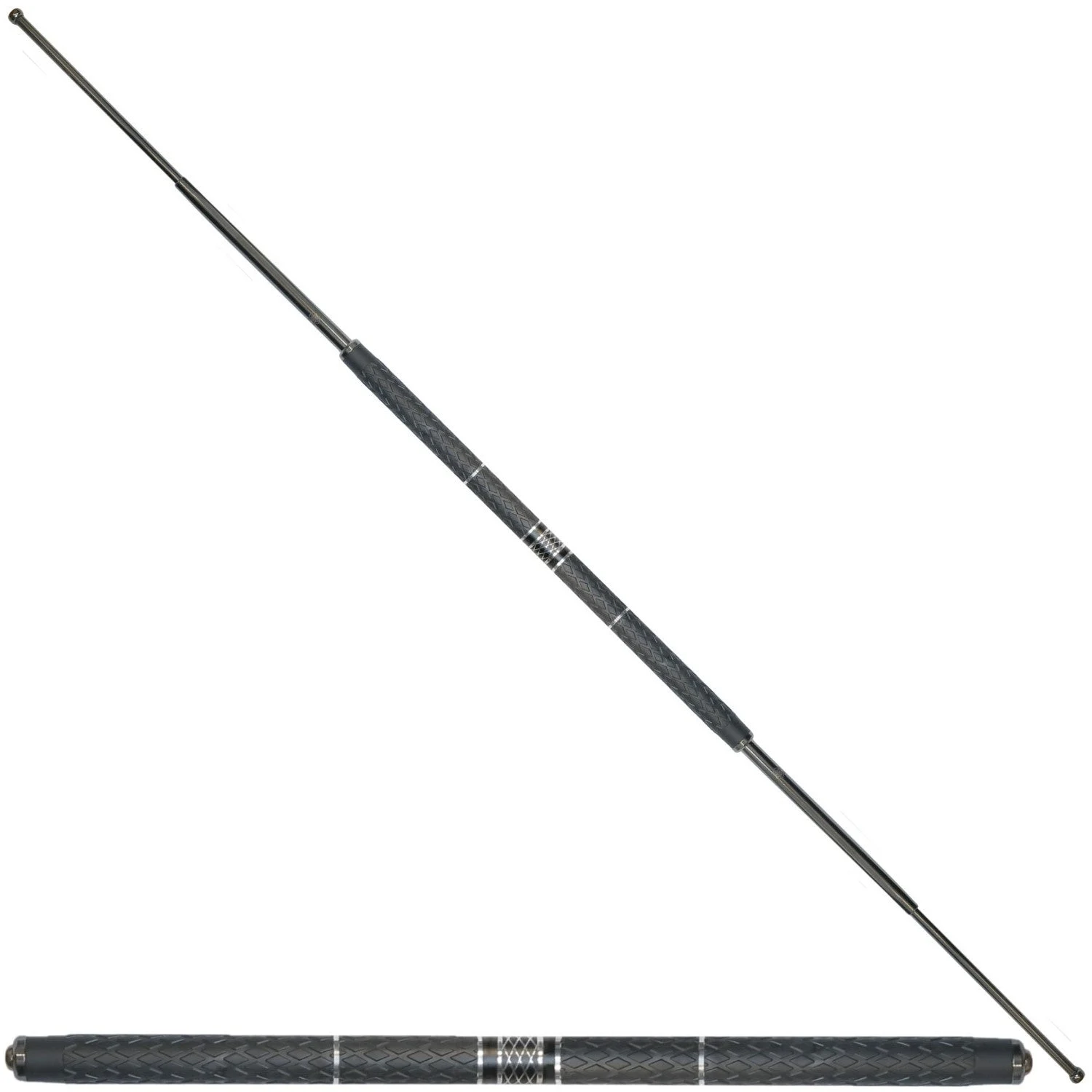 Streetwise™ Expandable Solid Steel Baton Bo Staff 5'