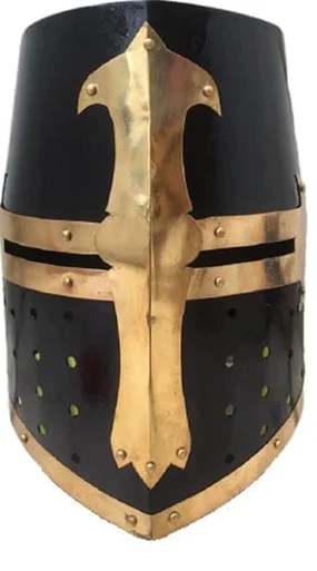 Szco HL Black Crusader Helmet 910902BK