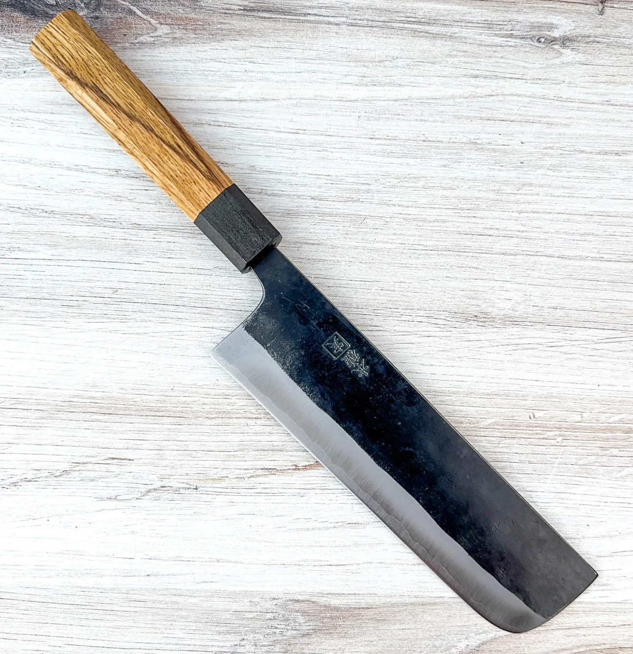 Tabata Kurouchi Blue #2 Nakiri 180mm