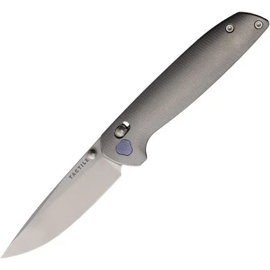 Tactile Knife Maverick - Gray Titanium (3.5" CPM-MagnaCut) TKCMVMC01TT
