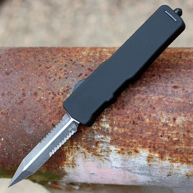 Templar Excalibur Small OTF - Blk Alum (3.00" D2 Dagger Ser) XS-BR-42-1