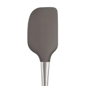 Tovolo Regular Flex-Core Spatula & Stainless Steel Handle | Charcoal
