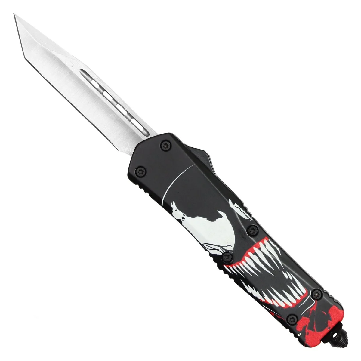 Toxic Print Dual Action OTF Knife