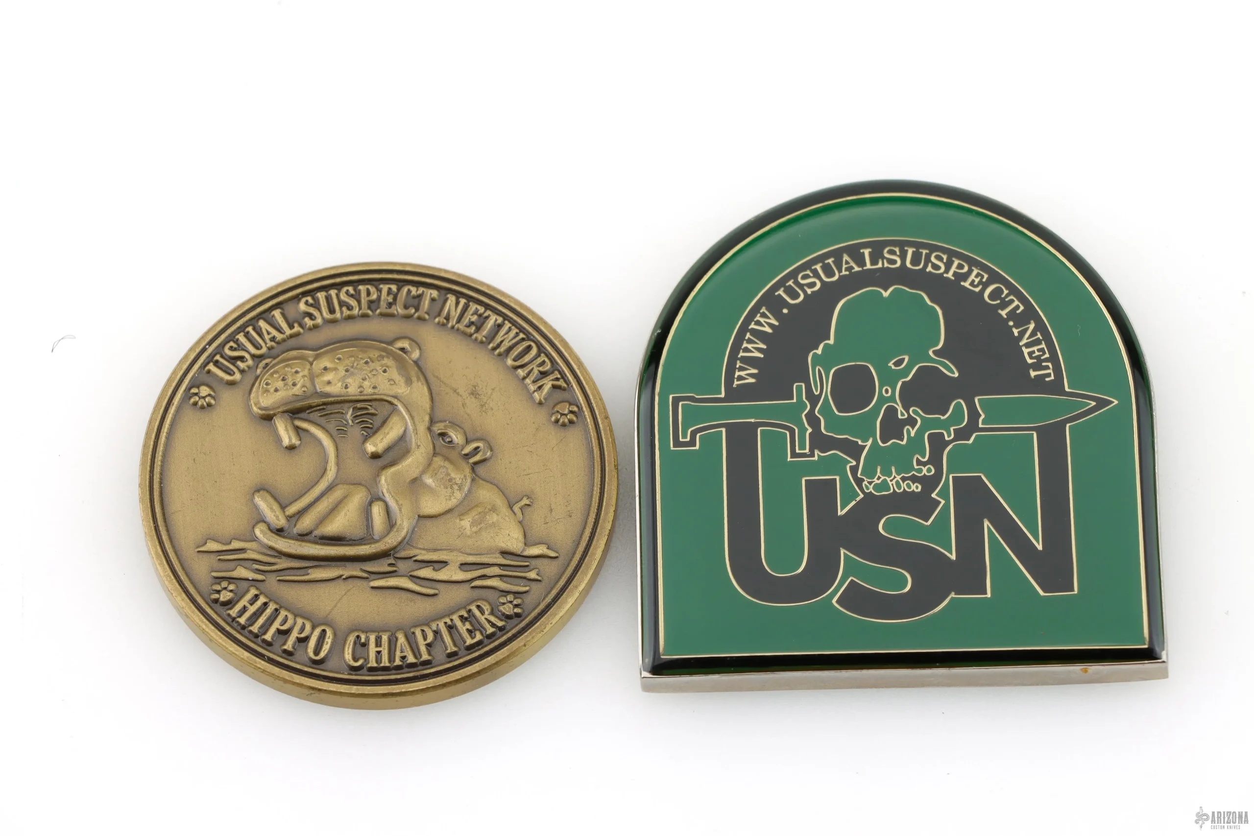 USN Challenge Coin Lot of 2