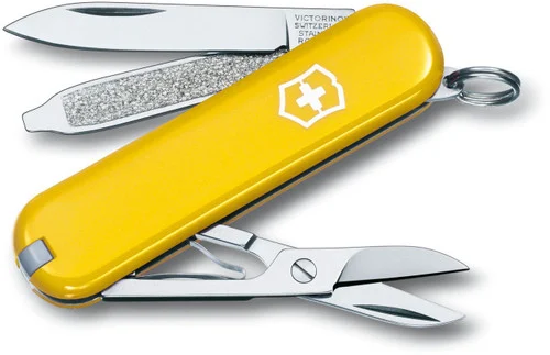 Victorinox Swiss Army Classic SD - 58mm (2.28") Yellow 0.6223.8 (old sku 53008)