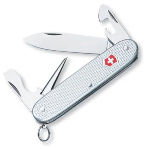 Victorinox Swiss Army Pioneer 93mm (3.66") Silver ALOX Handle 0.8201.26-X2 (old sku 53960)