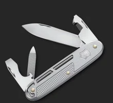 Victorinox Synergy Folding Knife/Multi-Tool Silver Alox Handle 0.8216.26