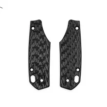 Vosteed Psyop 299 Black Carbon Fiber Handle Scales Kits W0402