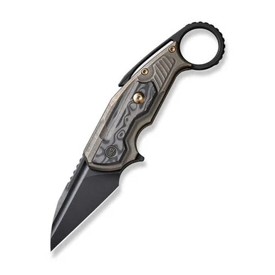 WE Knife Yardbird - Bronze/Rose Titanium/G-10 (2.44" CPM-20CV) WE220212