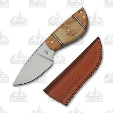 Wild Stag Skinning Fixed Blade Knife 2.5in Plain Satin Skinner SS7028