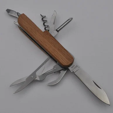Wood Alpine Knife - 8 Function