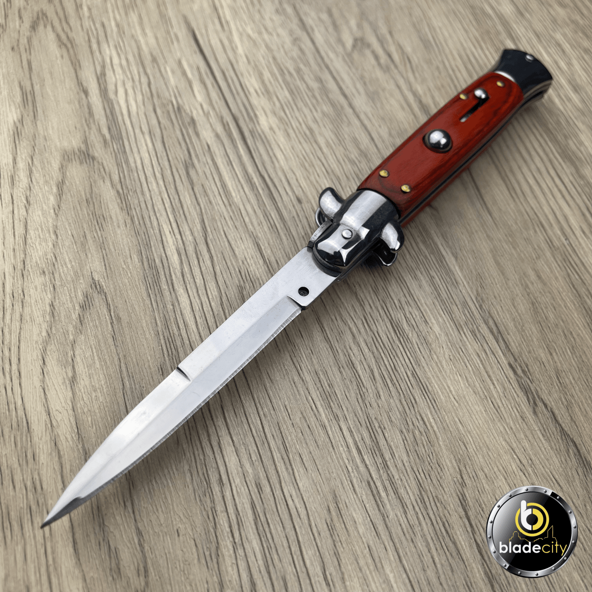 Woodsman Automatic Italian Switchblade Stiletto