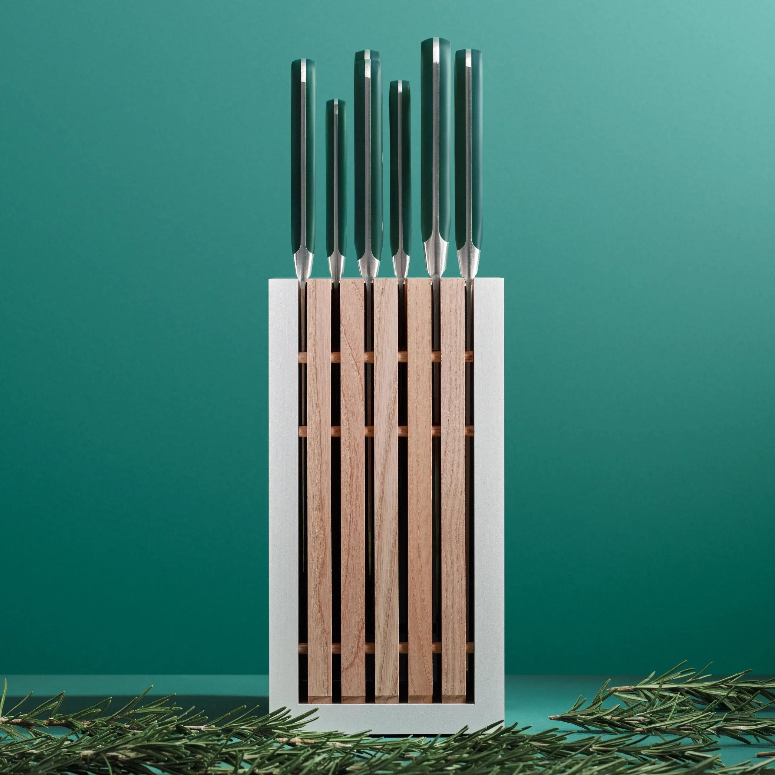 Wusthof Classic Fresh Rosemary 8 Piece Knife Block Set