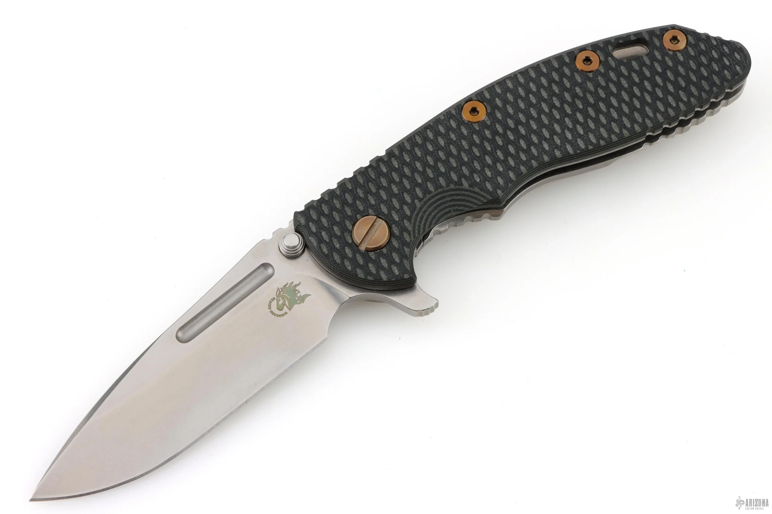 XM-18 3.5" Fullered Spear Tri-Way Stonewash