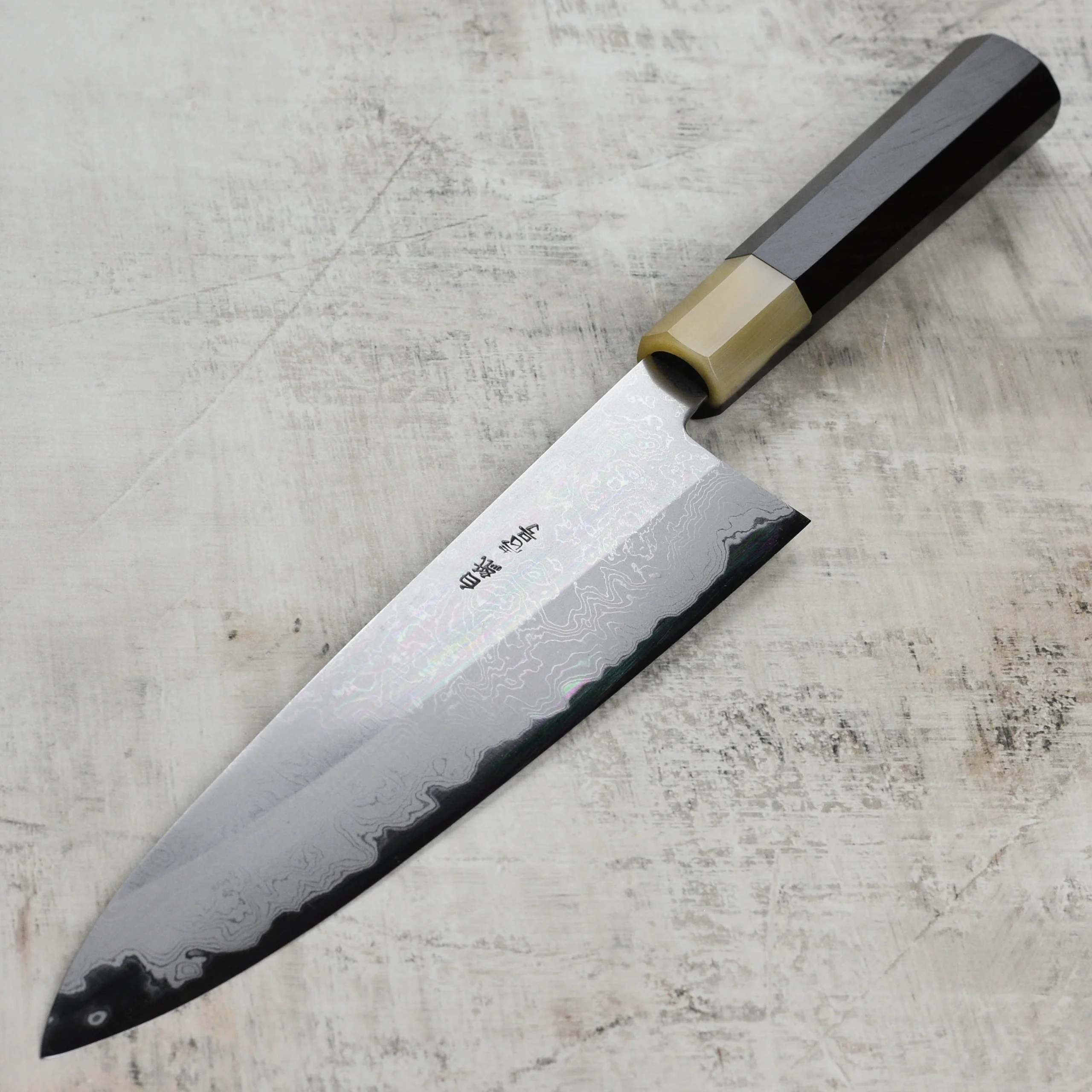 Yoshikazu Tanaka Shirogami #1 Damascus 9.4" Gyuto