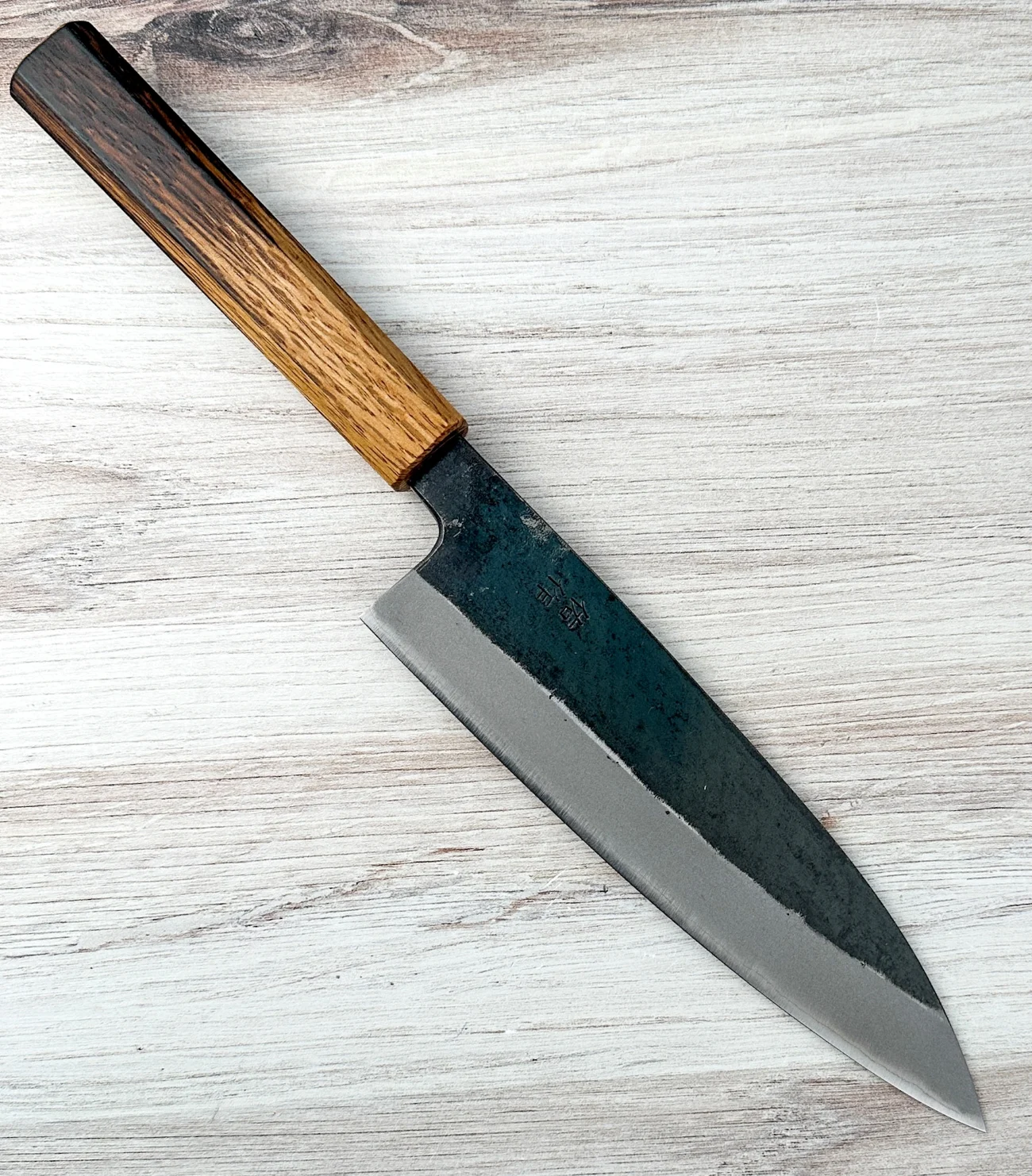 Yusaku Blue #2 Kurouchi Funayuki/Gyuto 185mm