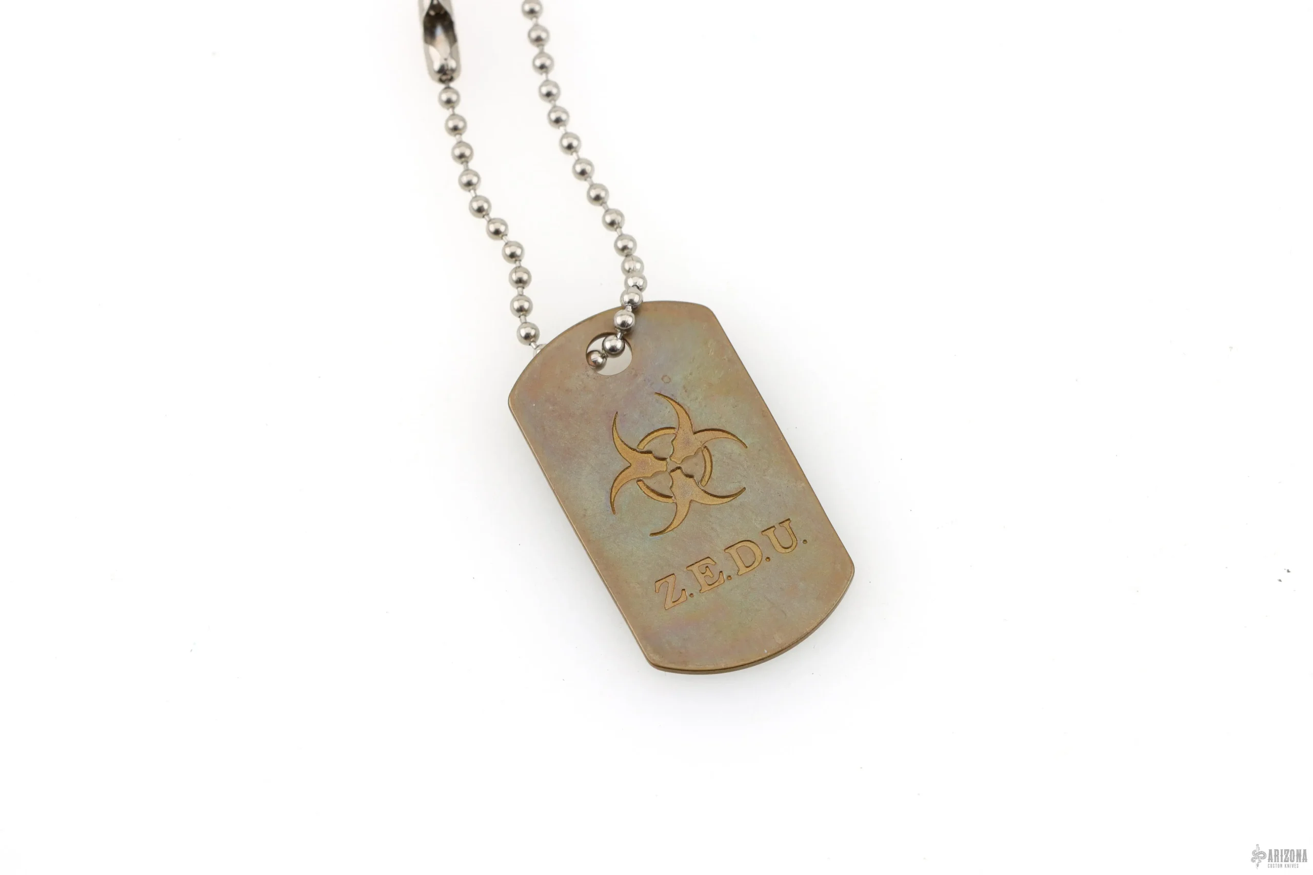 Z.E.D.U. Brass Tag